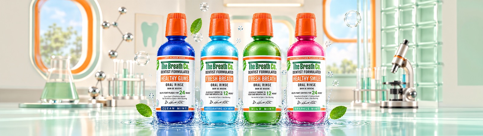 middle section banner dentist formulated